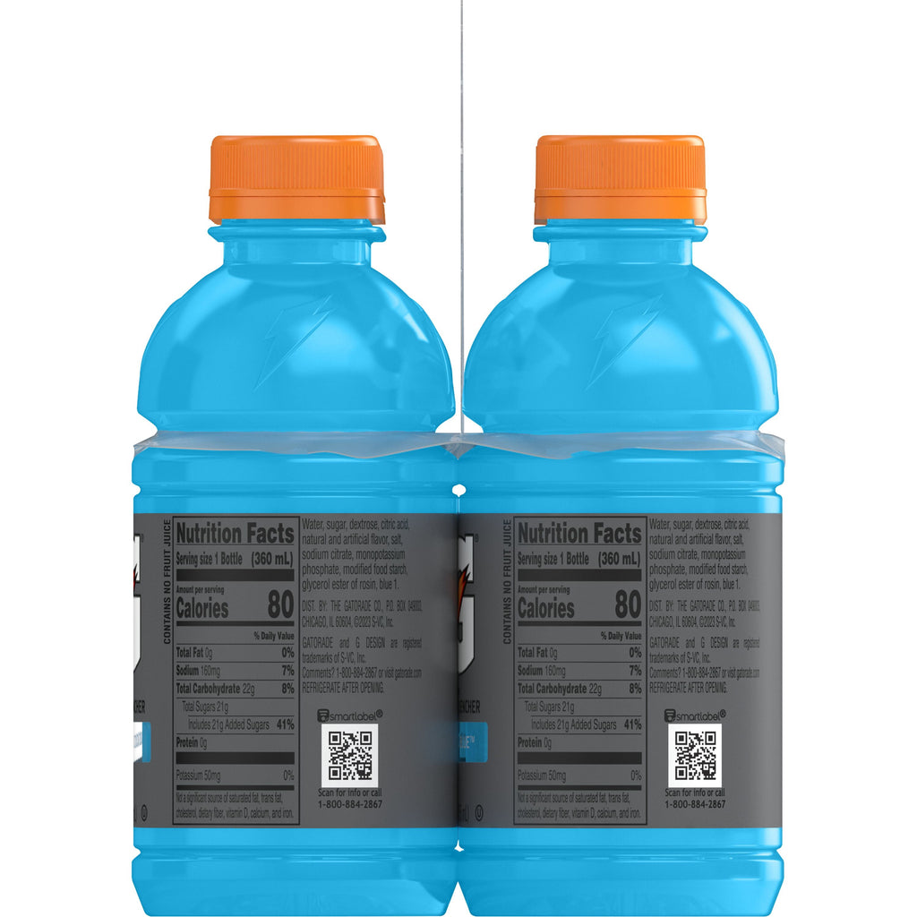 Gatorade Thirst Quencher Fruit Punch Sports Drinks, 12 fl oz, 12 Count Bottles
