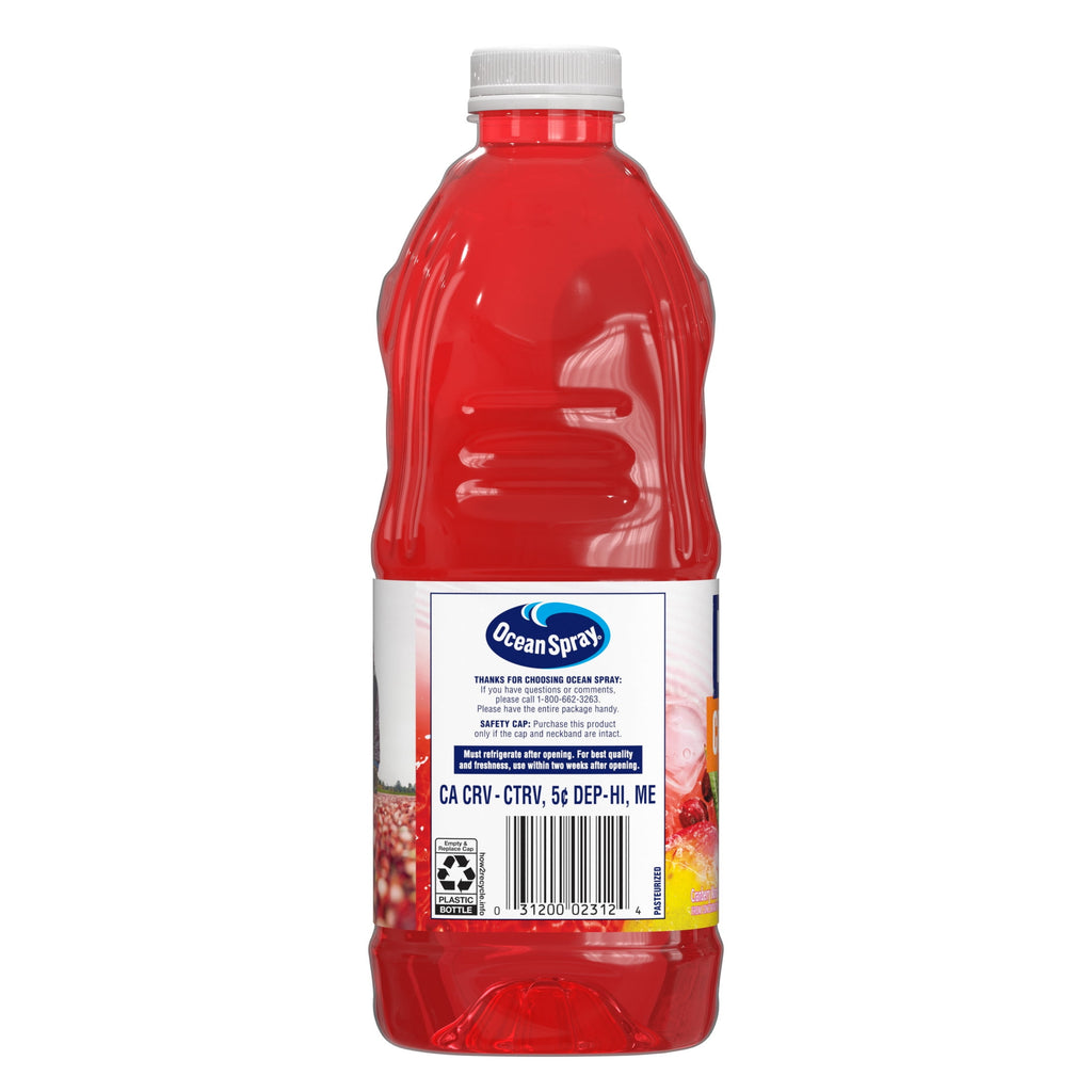 (8 pack) Ocean Spray® Diet Cran-Mango™ Cranberry Mango Juice Drink, 64 fl oz Bottle