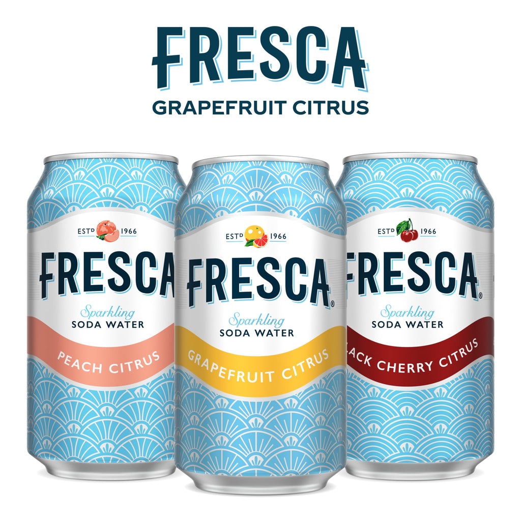 Fresca Citrus Soda Pop Fridge Pack Cans, 12 fl oz, 12 Pack