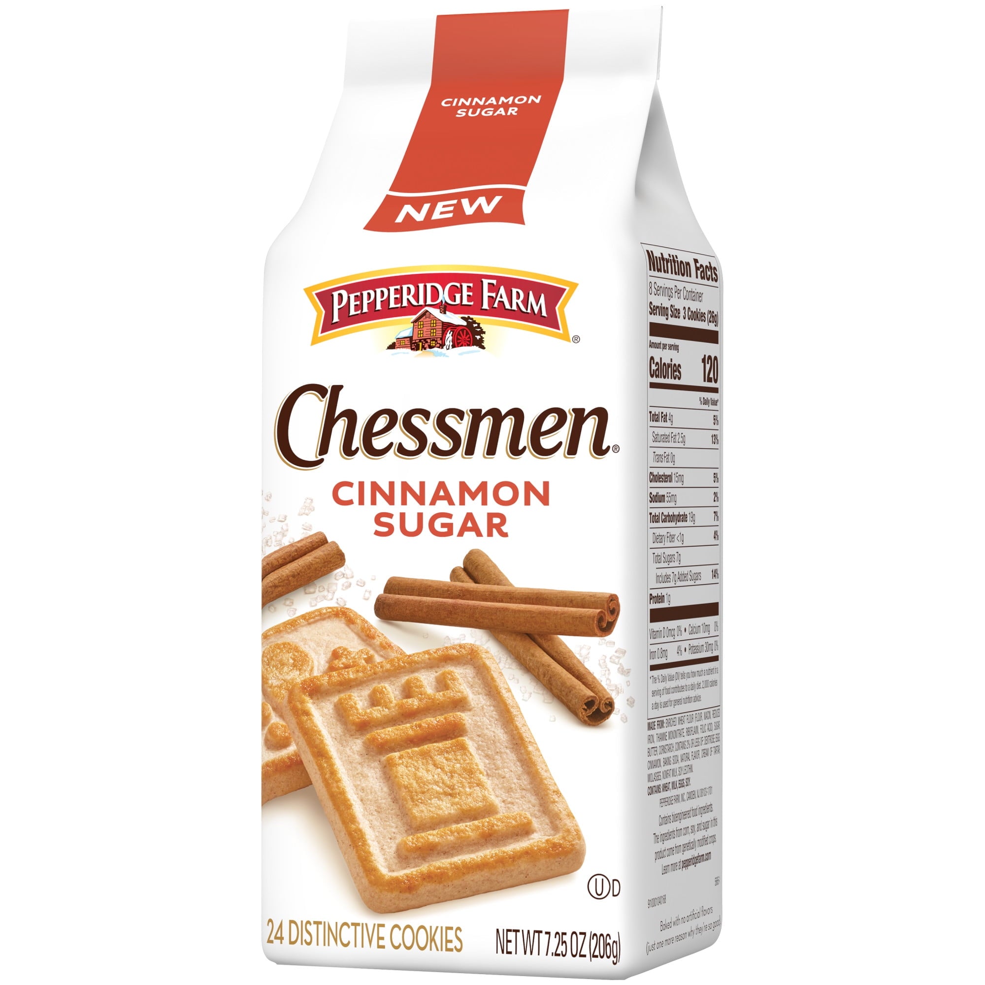 Pepperidge Farm Chessmen Salted Caramel Cookies, 7.25 oz Bag