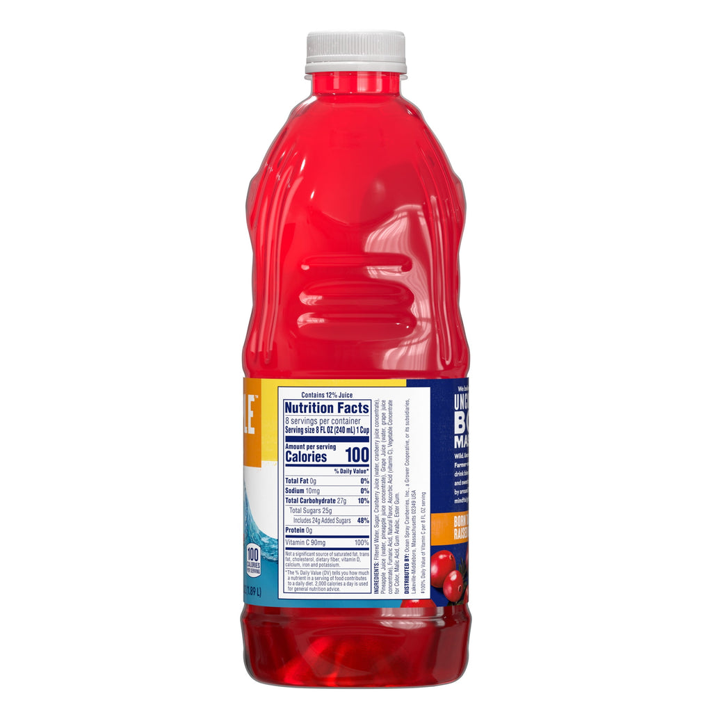 Ocean Spray® Cran-Pineapple™ Cranberry Pineapple Juice Drink, 64 fl oz Bottle