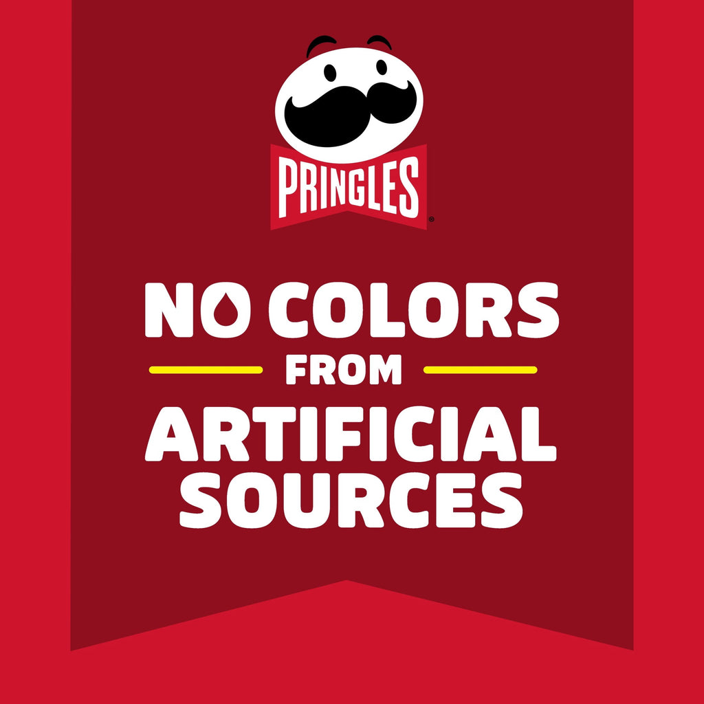 Pringles Potato Crisps Chips, Lunch Snacks, Snack Cups, Cheddar Cheese, 8.8oz Tray (12 Cups)