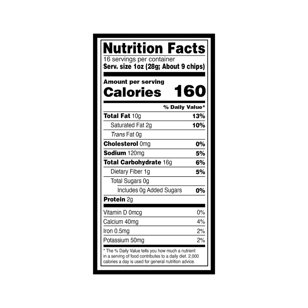 On The Border Homestyle Thick & Crispy Tortilla Chips, Gluten-Free, 16 oz Bag