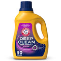 ARM & HAMMER Deep Clean Odor Formula Liquid Laundry Detergent, Radiant Burst, 75 Fl Oz