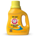 ARM & HAMMMER Liquid Laundry Detergent Soap, Clean Burst Fresh, 33 fl oz, 33 Loads