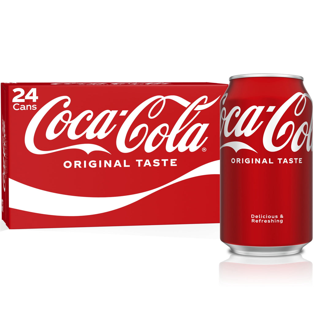 Coca-Cola Soda Pop Fridge Pack Cans, 12 fl oz, 12 Pack