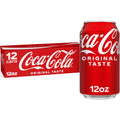 Coca-Cola Soda Pop Fridge Pack Cans, 12 fl oz, 12 Pack