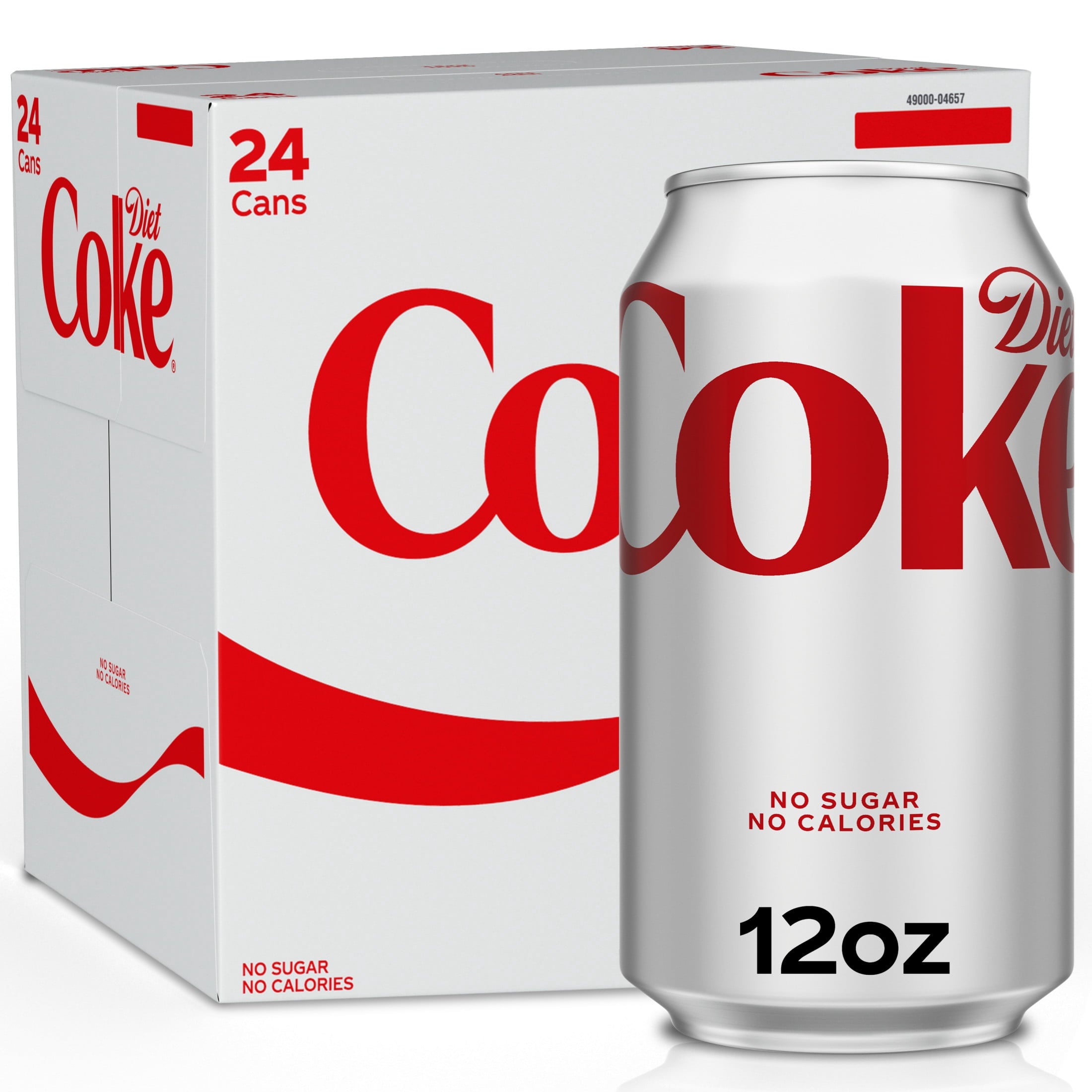 Diet Coke Soda Pop Cans, 12 fl oz, 24 Pack