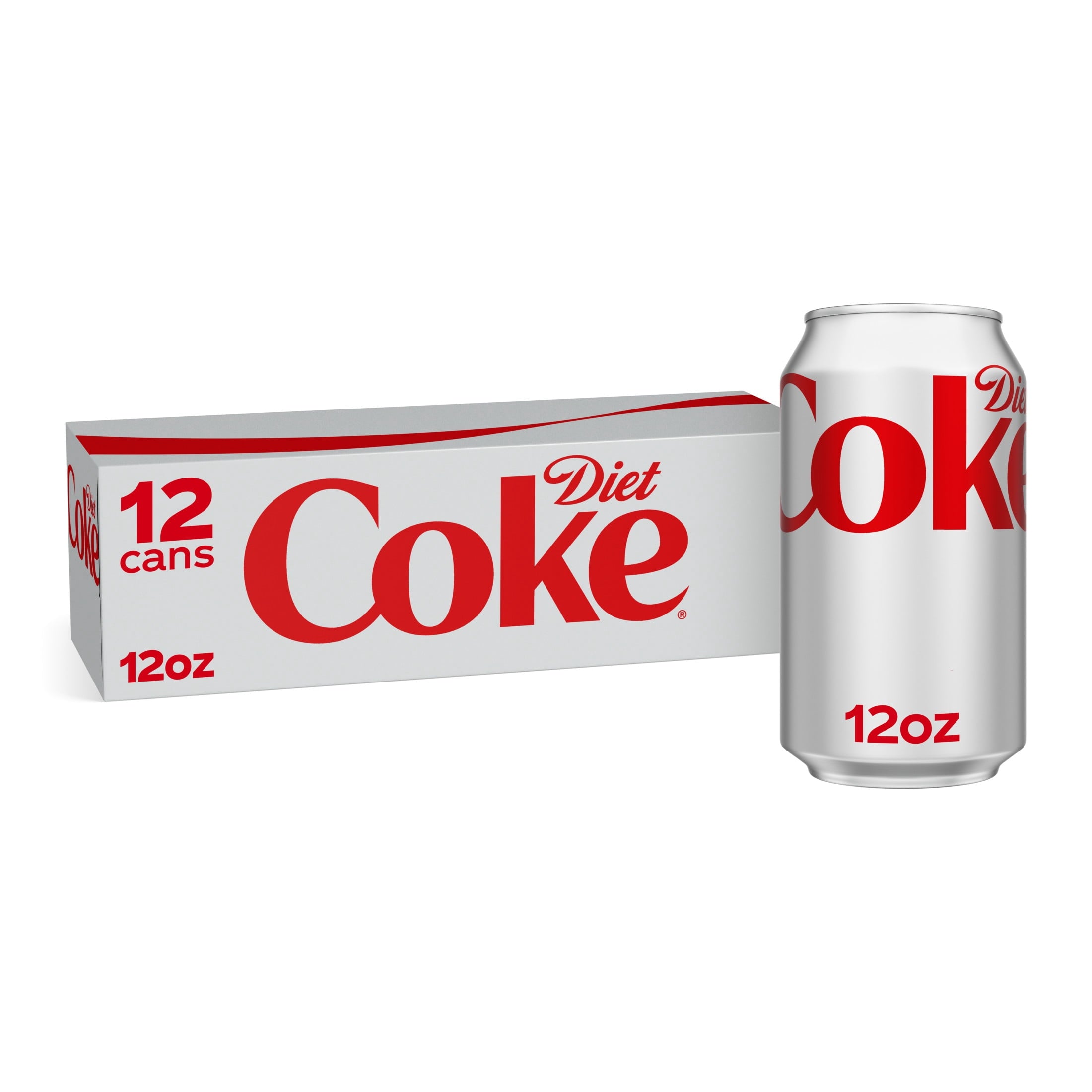 Diet Coke Soda Pop Cans, 12 fl oz, 24 Pack