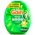 Gain Flings Laundry Detergent Soap Pacs, 4-in-1 Oxi Boost and Febreze, Original Scent, 102 Count