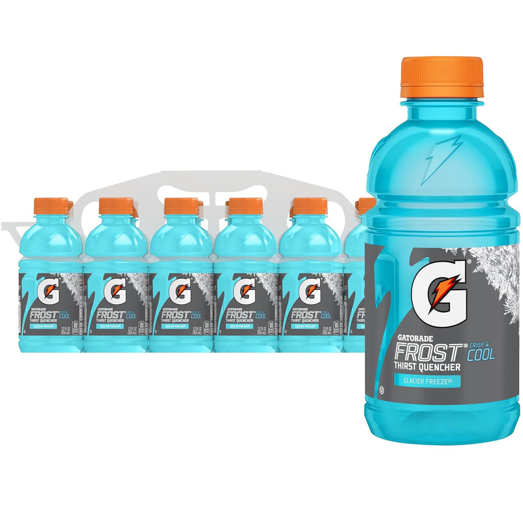 Gatorade Thirst Quencher Fruit Punch Sports Drinks, 12 fl oz, 12 Count Bottles