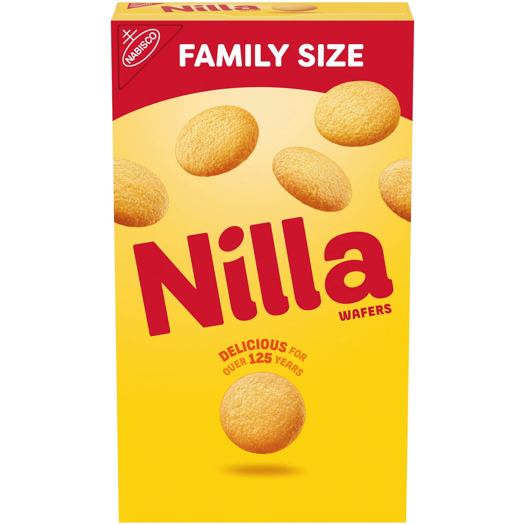NILLA Wafers Cookies, Vanilla Wafers, Family Size, 15 oz