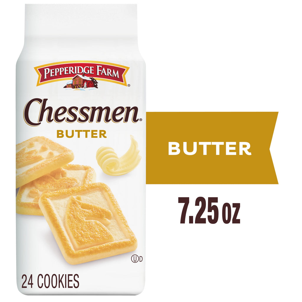 Pepperidge Farm Chessmen Salted Caramel Cookies, 7.25 oz Bag