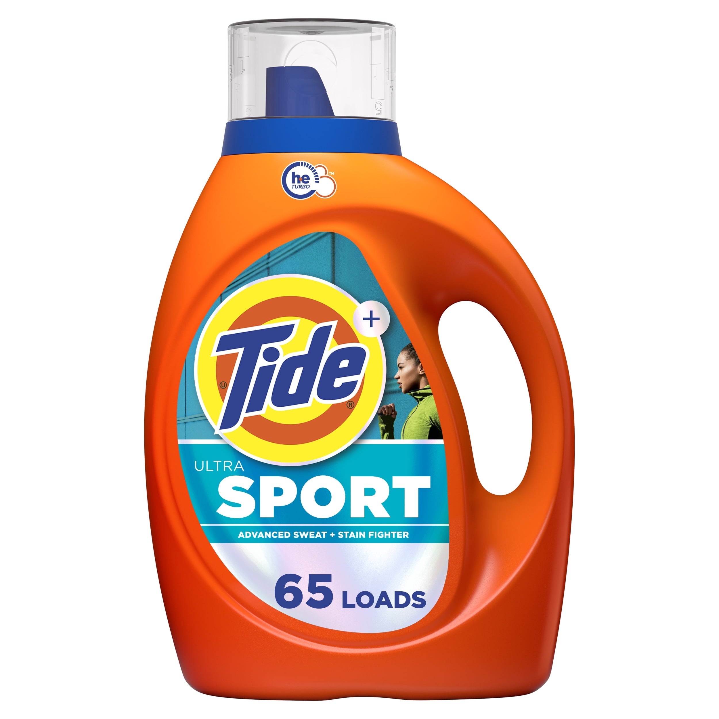 Tide Ultra Sport Liquid Laundry Detergent, Advanced Sweat and Stain Fighter, 117 fl oz, 83 Loads