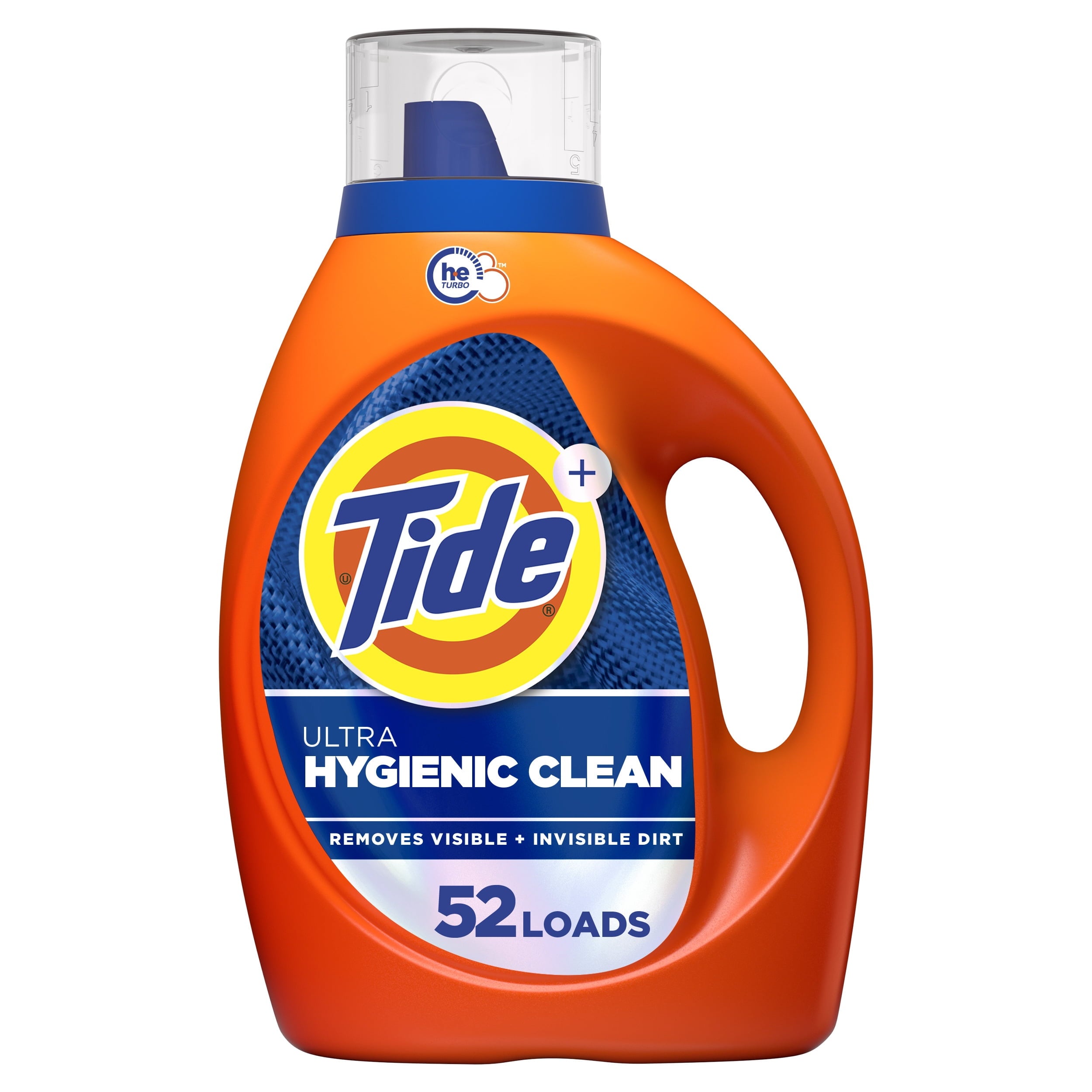 Tide Ultra Hygienic Clean Liquid Laundry Detergent, Original Scent, 117 fl oz, 83 Loads