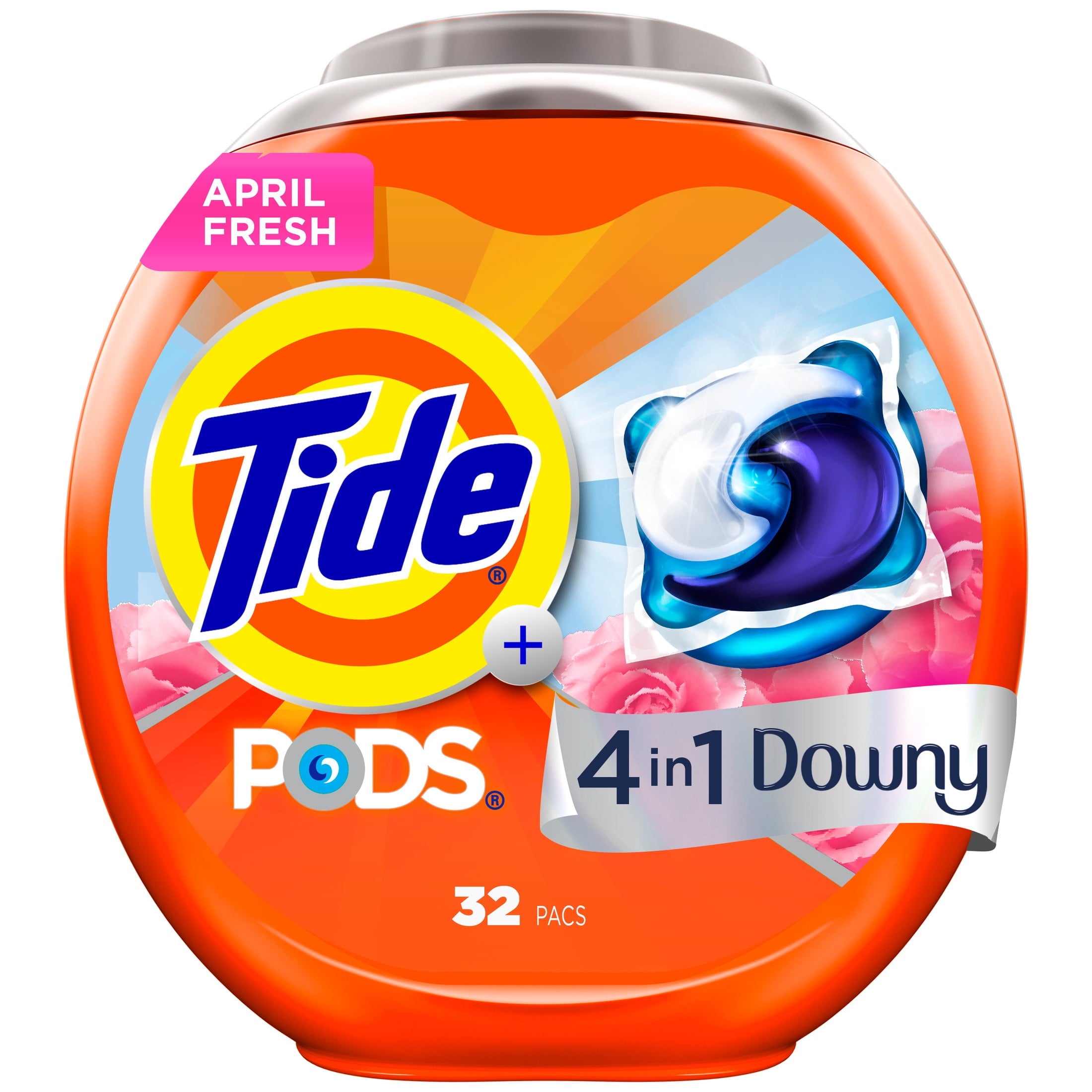 Tide PODS Laundry Detergent Pacs with a Touch of Downy Freshness, 3X Cleaning Power, 11 Count