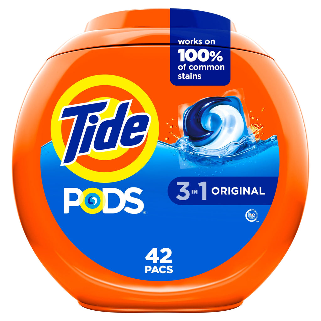Tide PODS Laundry Detergent Soap Pacs, Original Scent, 76 Count