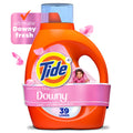 Tide Plus a Boost of Ultra Downy Liquid Laundry Detergent, April Fresh Scent, 55 fl oz, 39 Loads