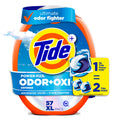 Tide Power PODS Laundry Detergent Soap Pacs with Odor Defense + Oxi, Original Scent, 57 Count