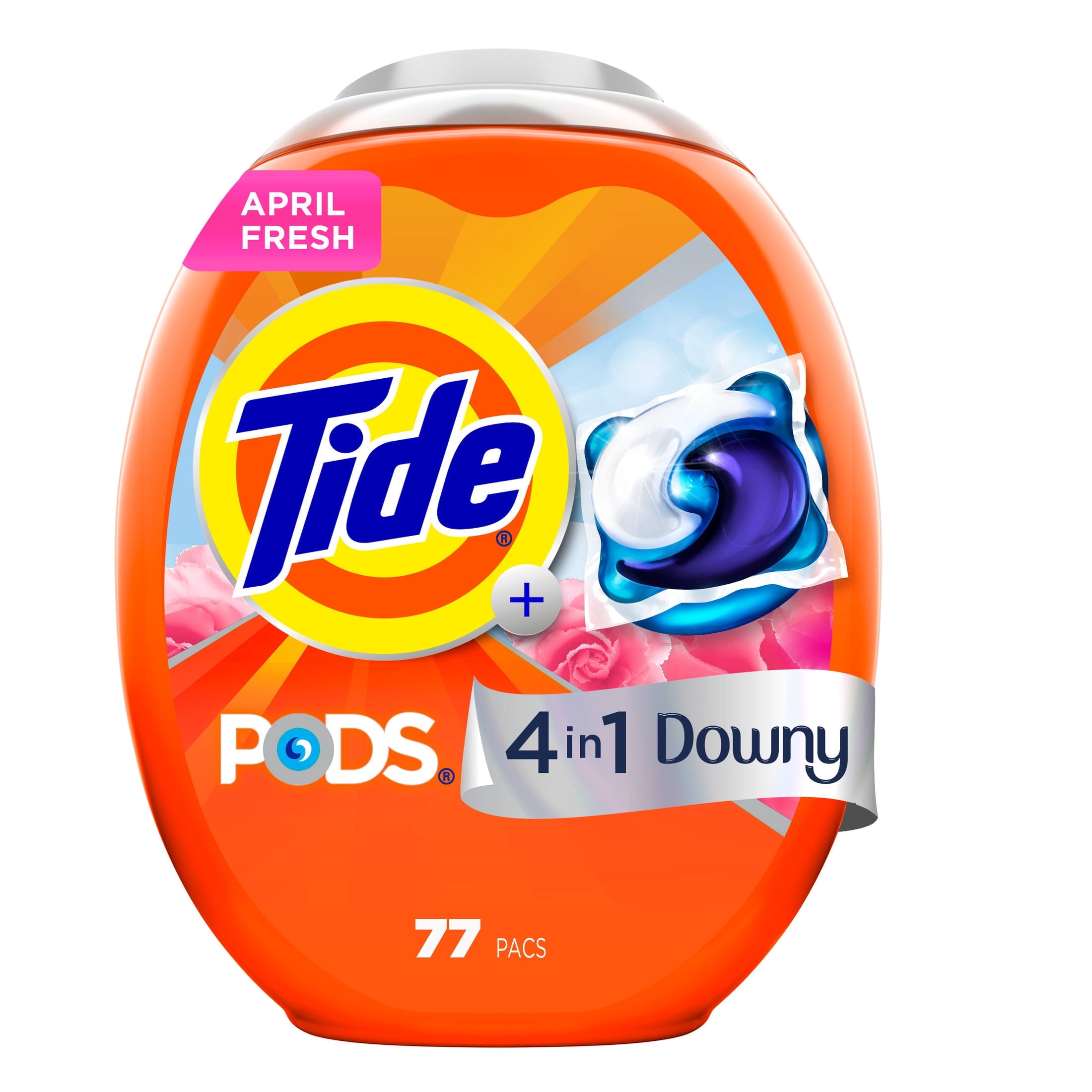 Tide PODS Laundry Detergent Pacs with a Touch of Downy Freshness, 3X Cleaning Power, 11 Count