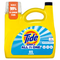 Tide Simply Laundry Detergent Liquid, All-In-One, Refreshing Breeze Scent, 85 Loads, 107 fl oz