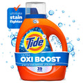Tide Ultra Oxi Boost Liquid Laundry Detergent, Advanced Stain Remover, 55 fl oz, 39 Loads
