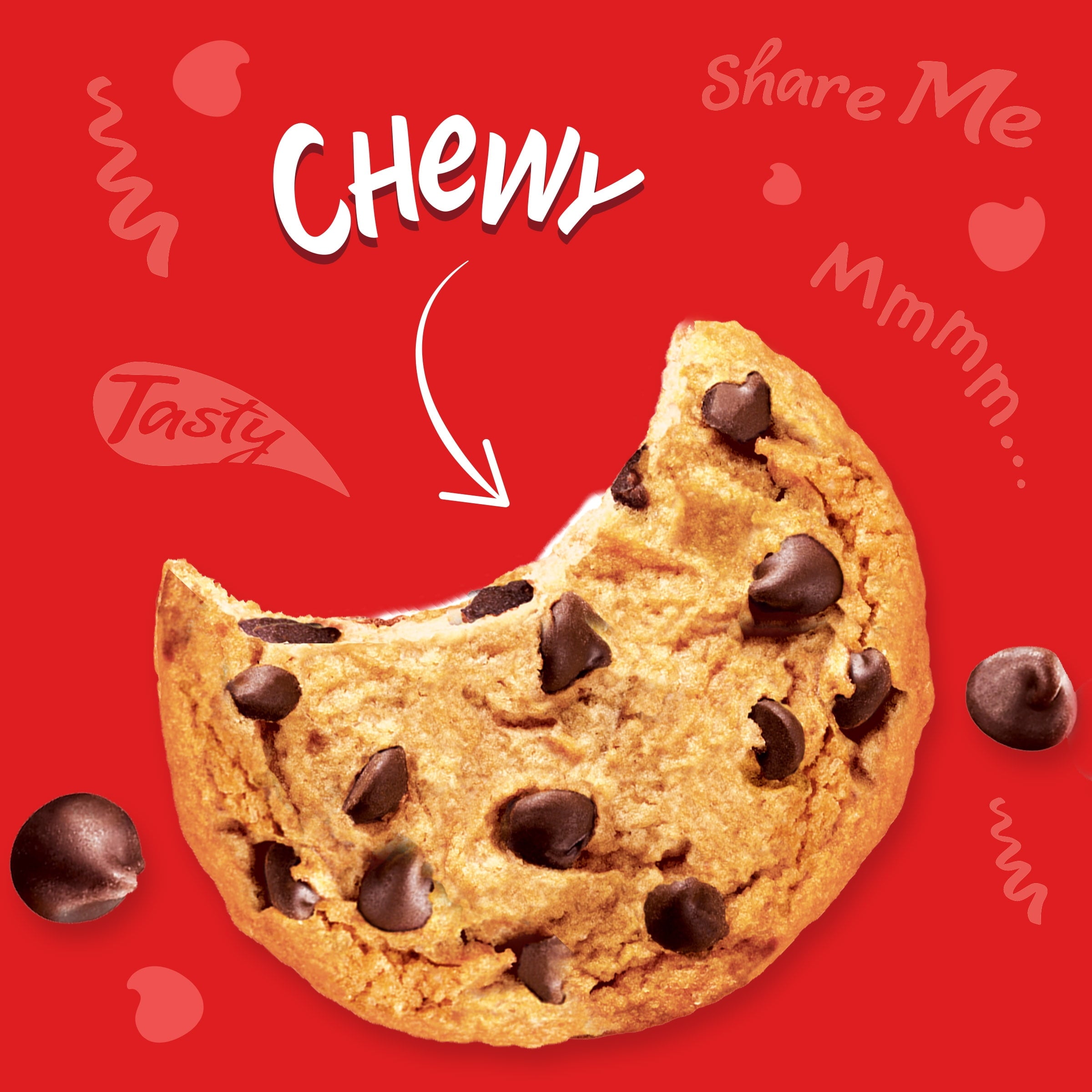 CHIPS AHOY! Chewy Fudgy Chocolate Chip Cookies, Party Size, 26 oz