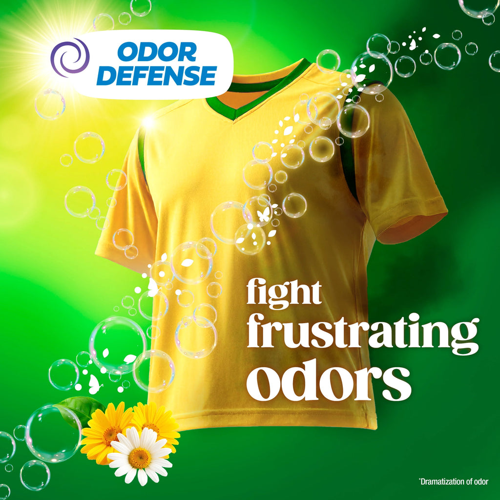 Gain Laundry Detergent Liquid, Now with Odor Defense, Original Scent, 81 fl oz, 61 Loads