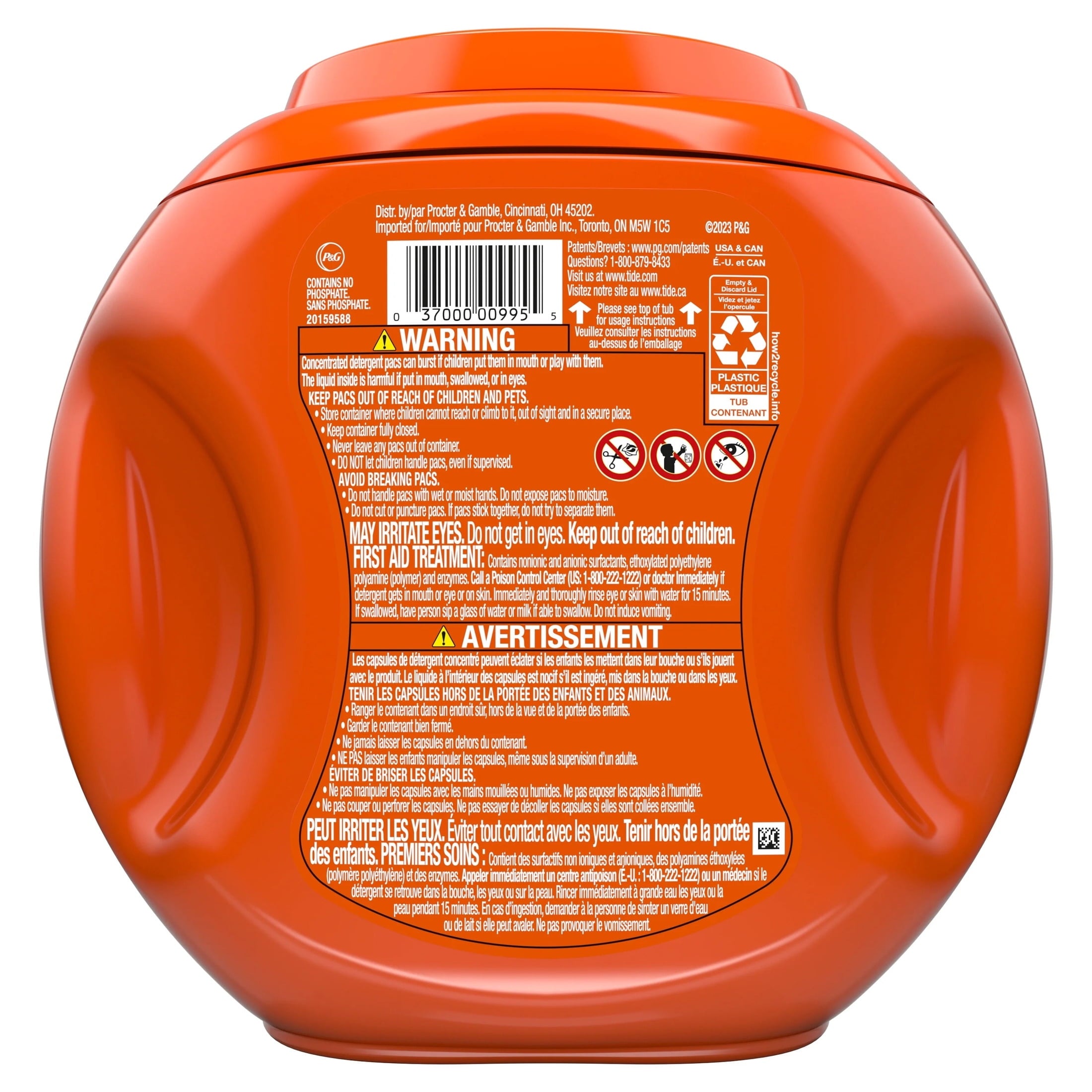 Tide PODS Laundry Detergent Soap Pacs, Original Scent, 76 Count