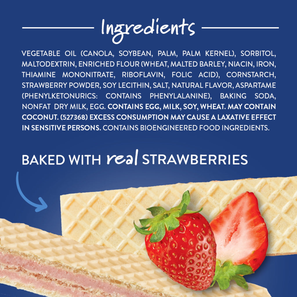 VOORTMAN Bakery Zero Sugar Strawberry Wafer Cookies 9 oz
