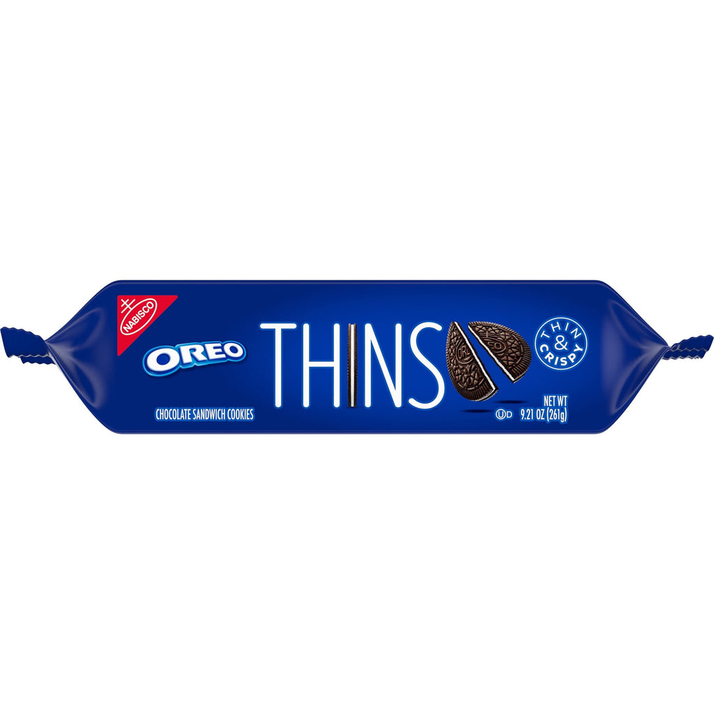 OREO Thins Chocolate Sandwich Cookies, 9.21 oz