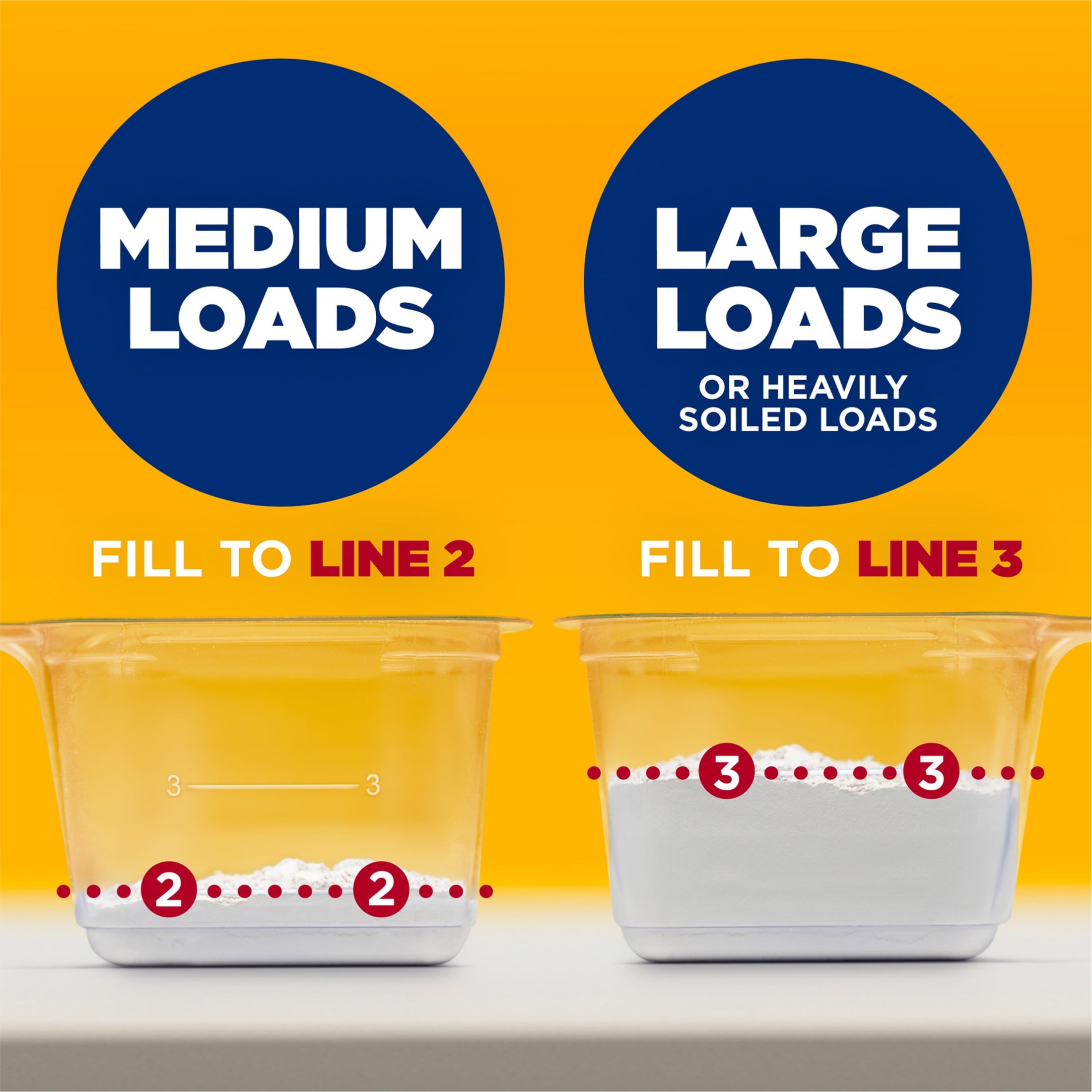 ARM & HAMMER Plus OxiClean Powder Laundry Detergent, Fresh Scent, 115 Loads