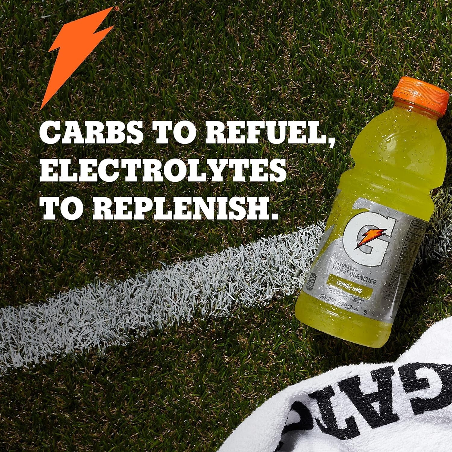 Gatorade Sports Drinks, Lemon Lime/Orange/Fruit Punch Variety Pack, 12 fl oz, 18 Count Bottles
