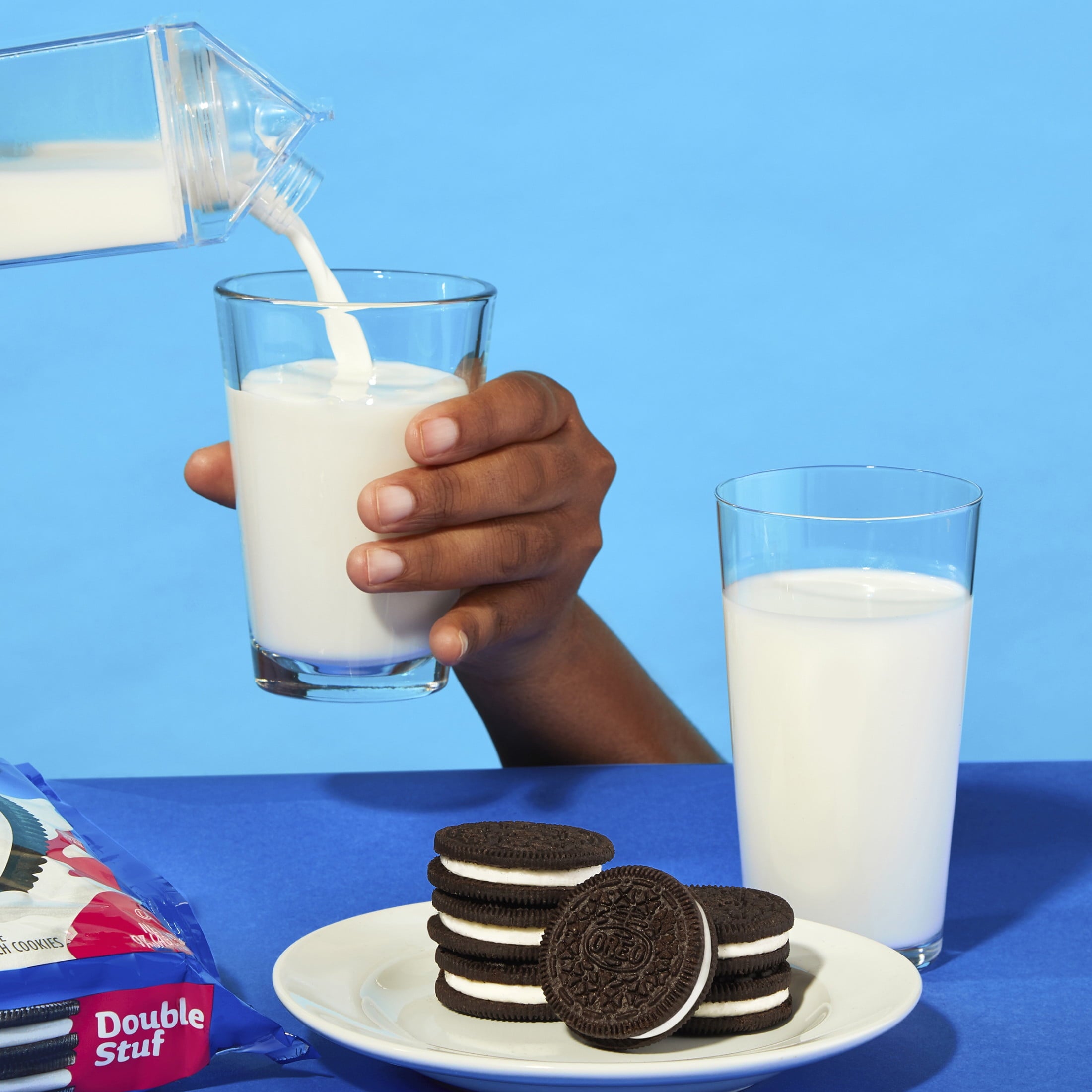 OREO Double Stuf Chocolate Sandwich Cookies, Family Size, 18.71 oz