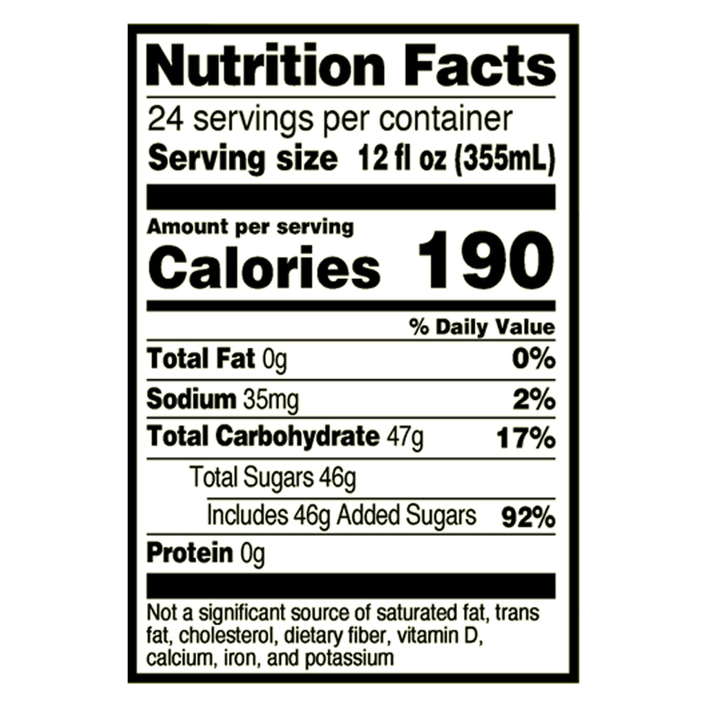 Great Value Mountain Lightning Citrus Flavored Soda, 12 fl oz, 24 Count