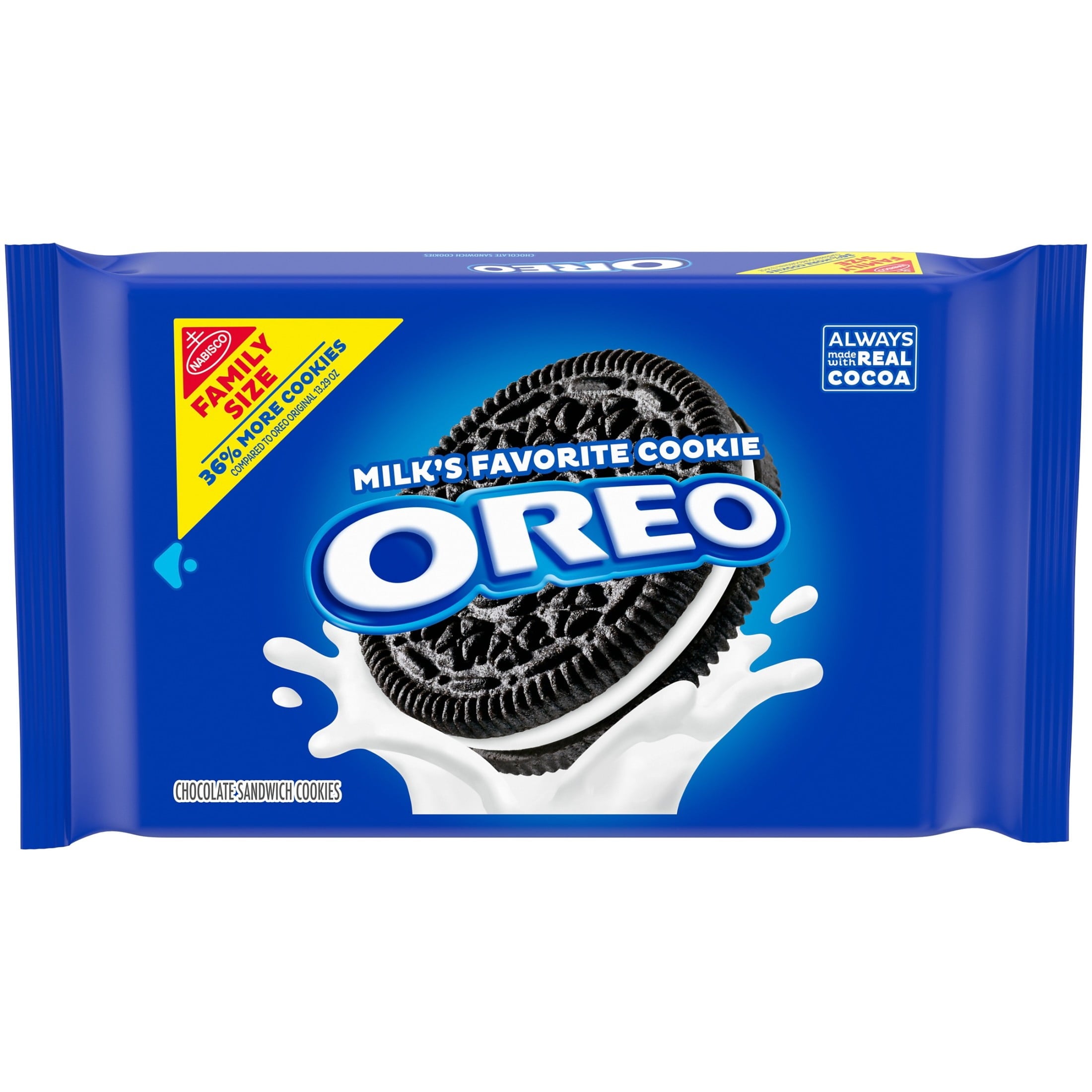 OREO Chocolate Sandwich Cookies, Family Size, 18.12 oz