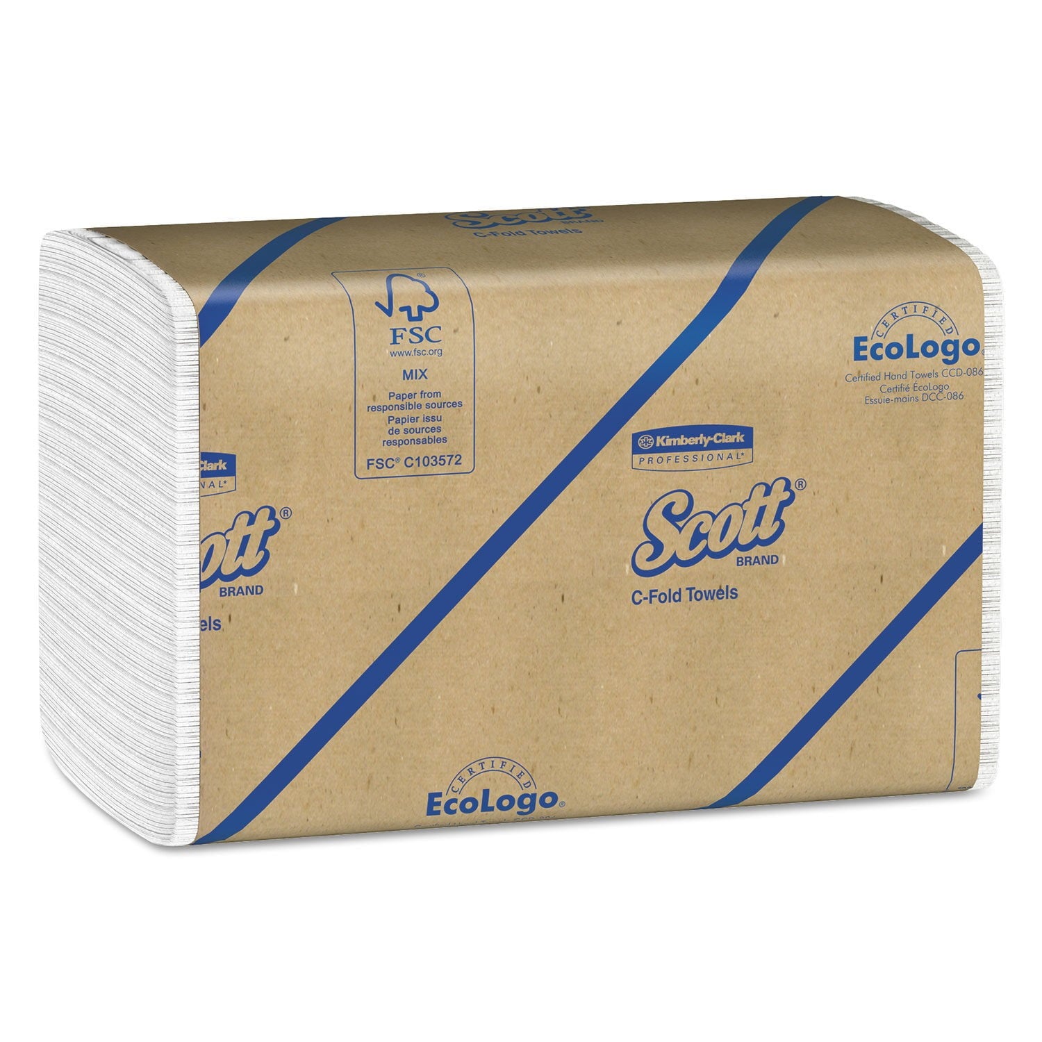 Product of Scott C-Fold Paper Towels, 2,400 ct.