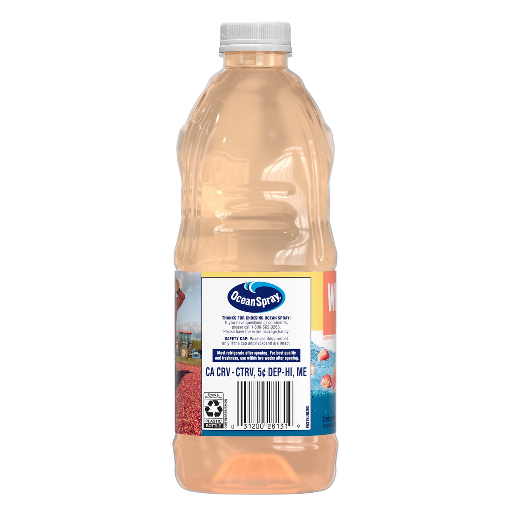 Ocean Spray® White Cran-Peach Juice Drink, 64 fl oz Bottle