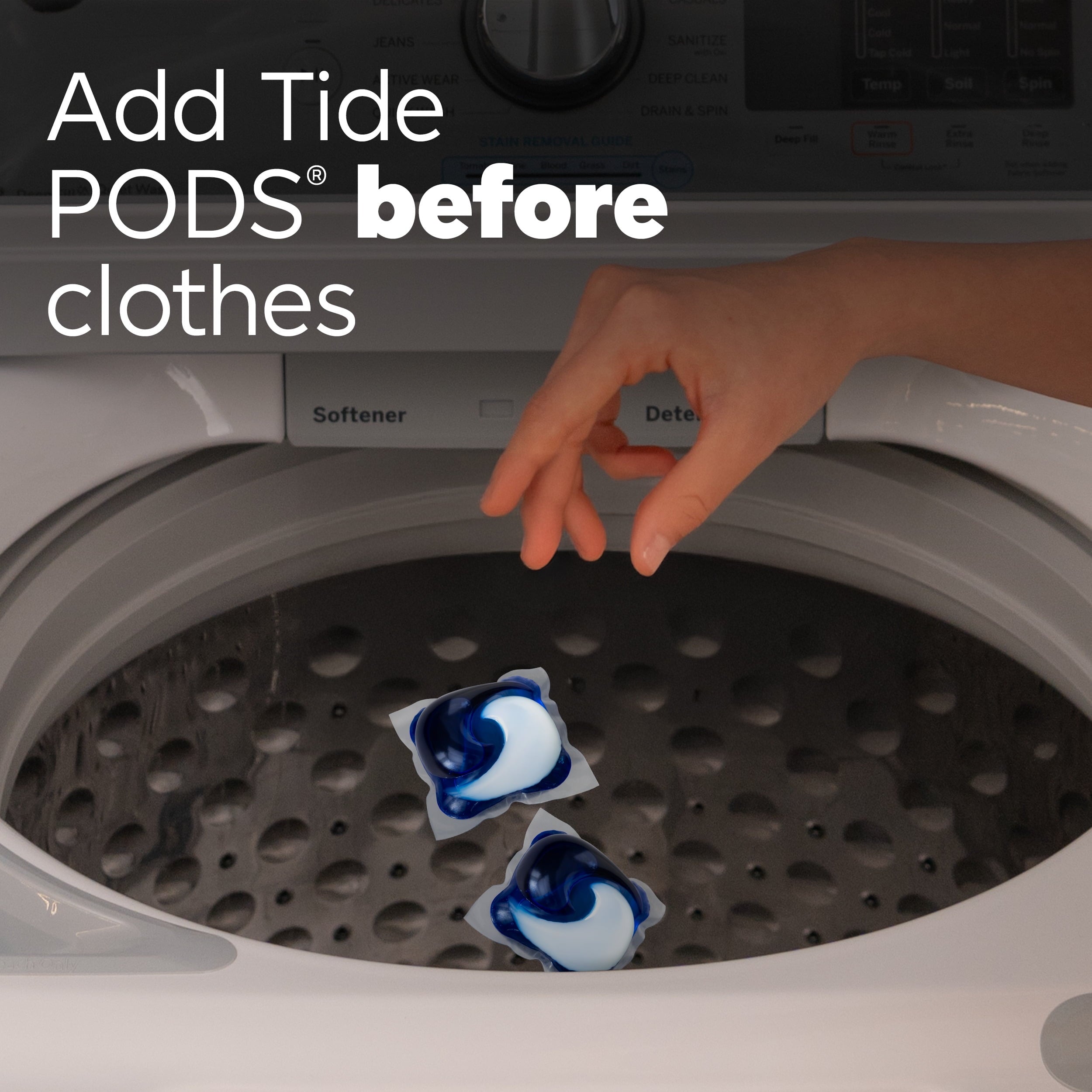Tide PODS Liquid Laundry Detergent Packs, Spring Meadow Scent, 112 Count