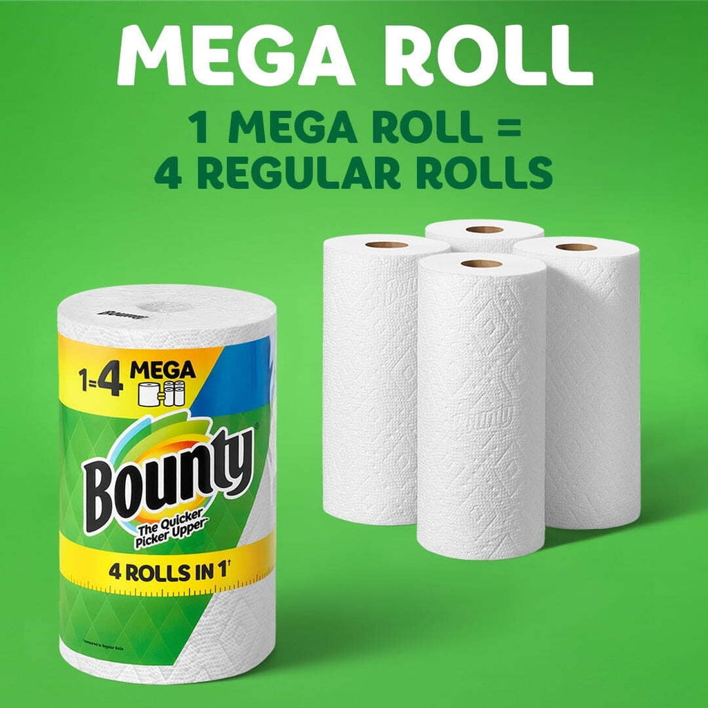 Bounty Paper Towels Select-A-Size, 6 Mega Rolls