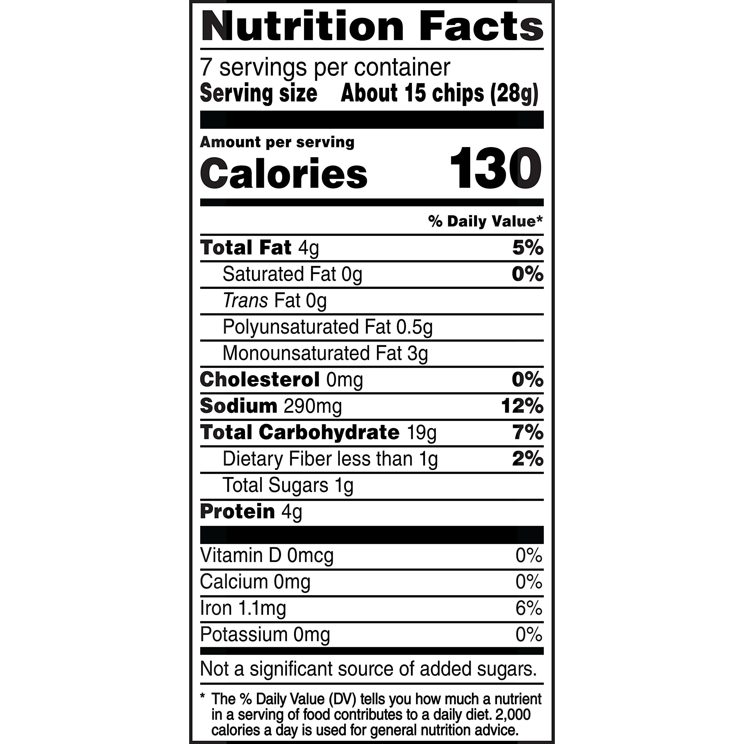 Stacy’s No Artificial Colors or Flavors Sea Salt Bagel Chips Bag, 7 oz