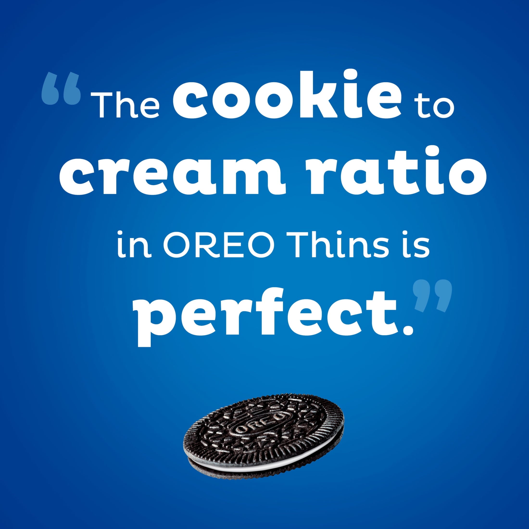 OREO Thins Chocolate Sandwich Cookies, 9.21 oz