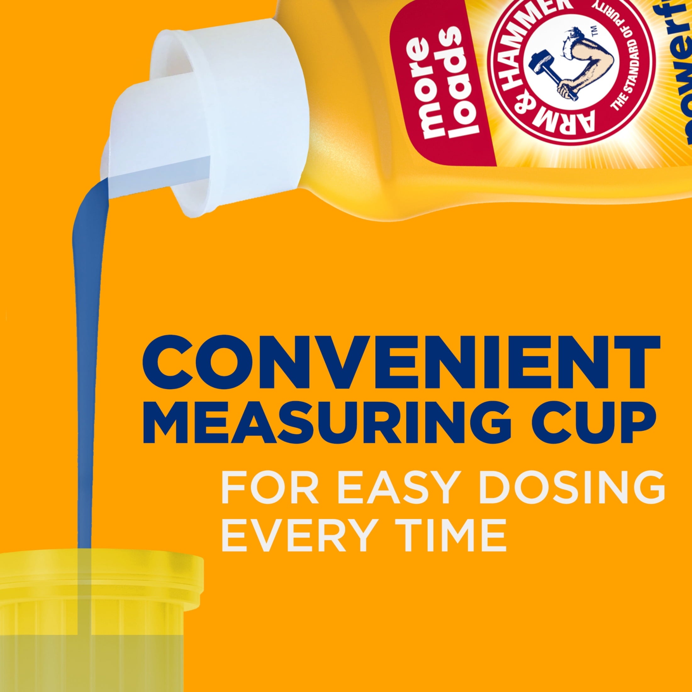 ARM & HAMMER Clean Burst Liquid Laundry Detergent, 110 Loads, 110 fl oz
