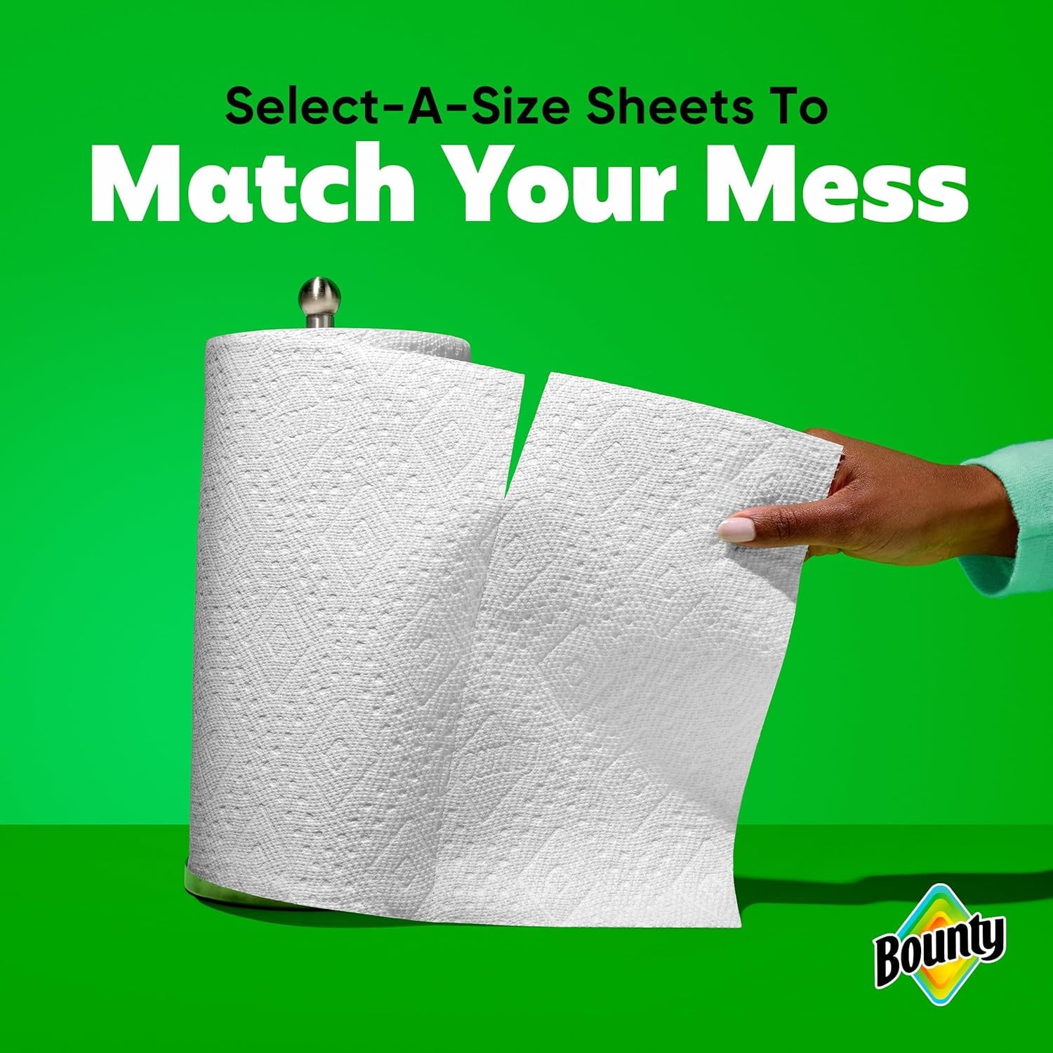 Select-A-Size Paper Towels, Prints, 2 Triple Rolls = 6 Regular Rolls