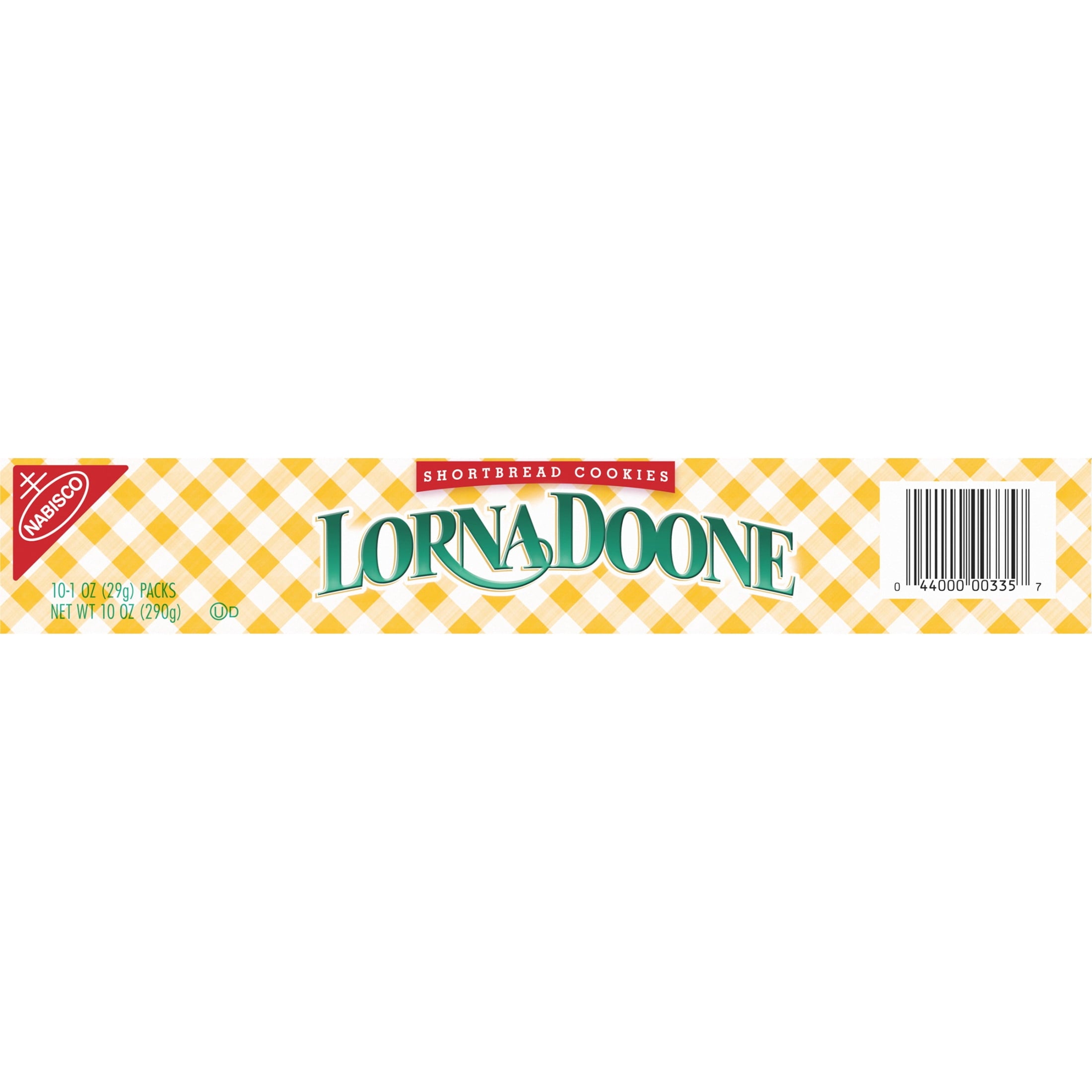 Lorna Doone Shortbread Cookies, 10 Snack Packs (4 Cookies Per Pack)