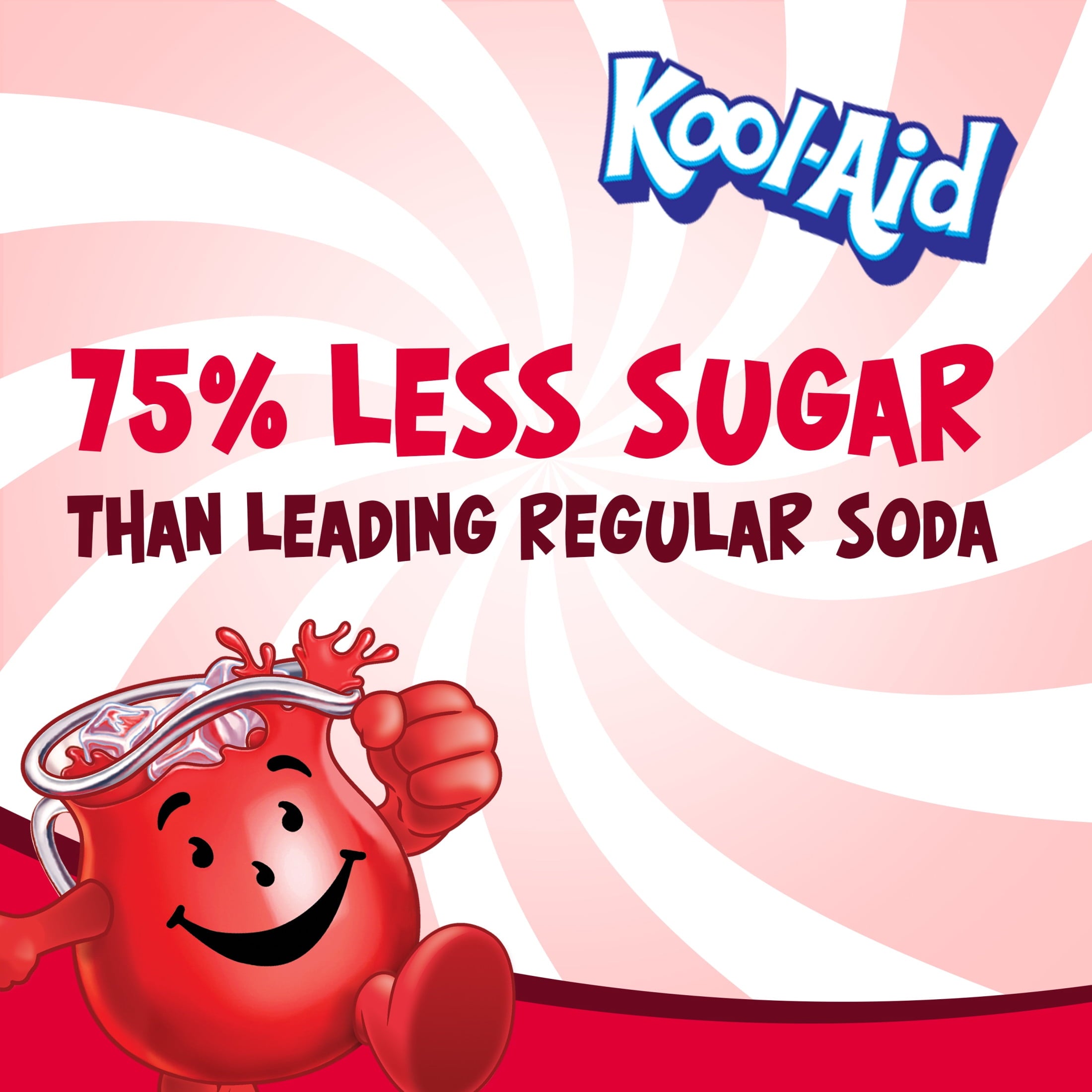 Kool-Aid Bursts Soft Drink, 6 Bottles, for School Lunches and On-the-Go Hydration, artificial flavor Cherry, Caffeine Free, 6.75 oz