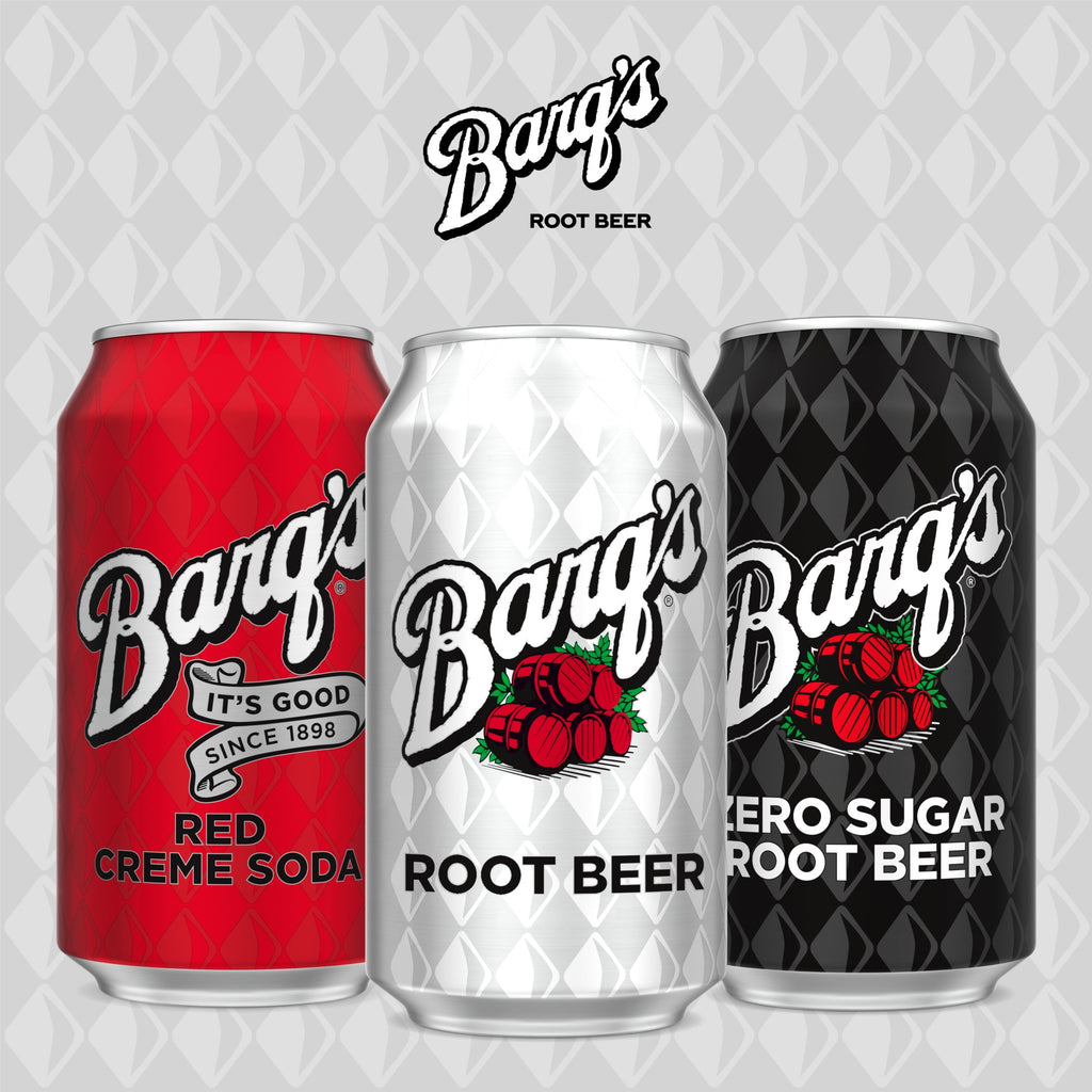 Barq's Root Beer Soda Pop Fridge Pack Cans, 12 fl oz, 12 Pack