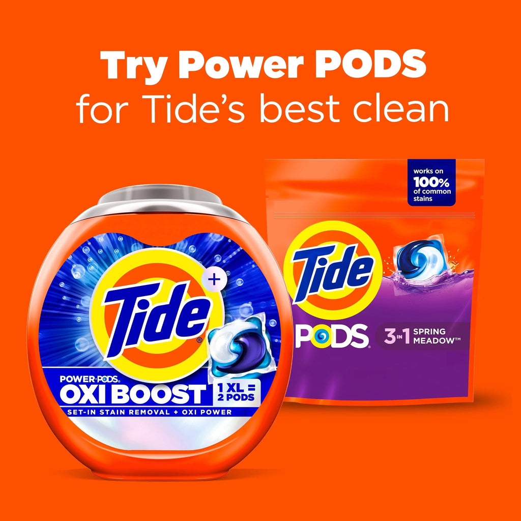 Tide PODS Laundry Detergent Soap Pacs, Spring Meadow Scent, 76 Count