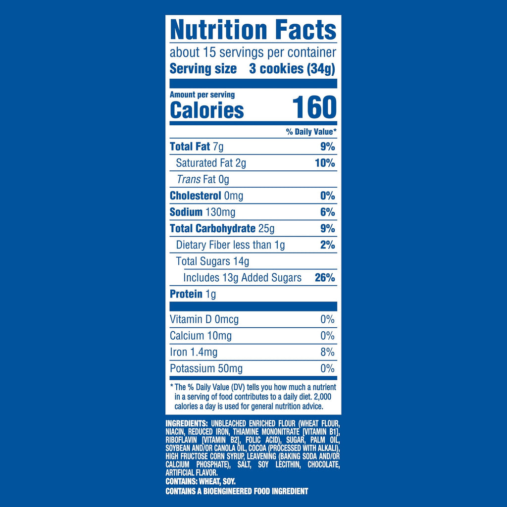 OREO Chocolate Sandwich Cookies, Family Size, 18.12 oz
