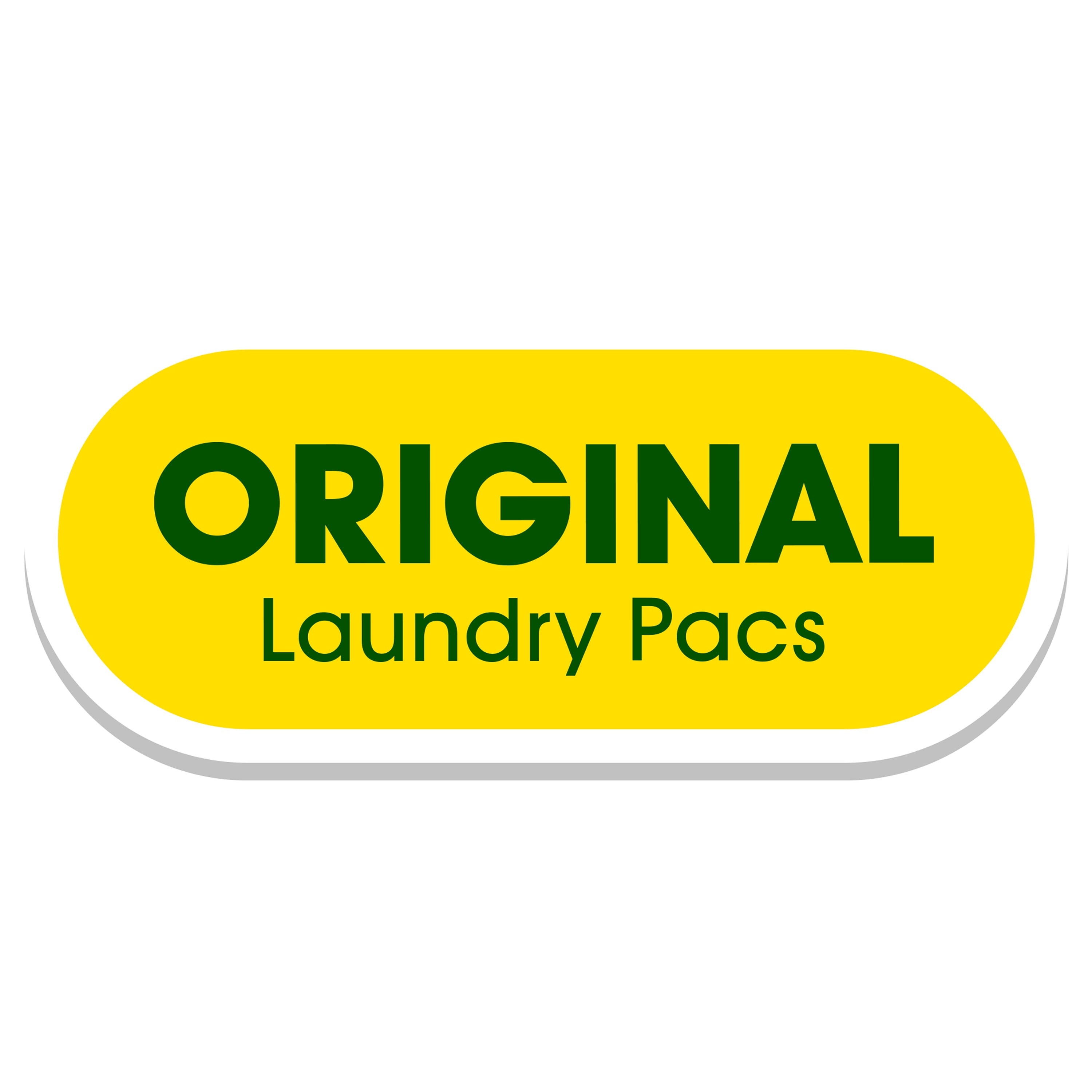 Great Value Premium Clean Laundry Pacs, Original Scent, 42 Count